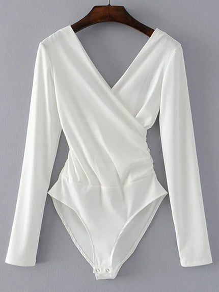 Paris Bodysuit Backless Top - Fashion Pov