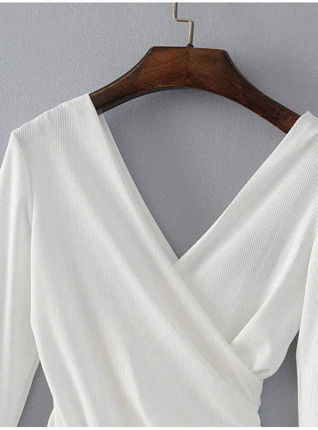 Paris Bodysuit Backless Top - Fashion Pov