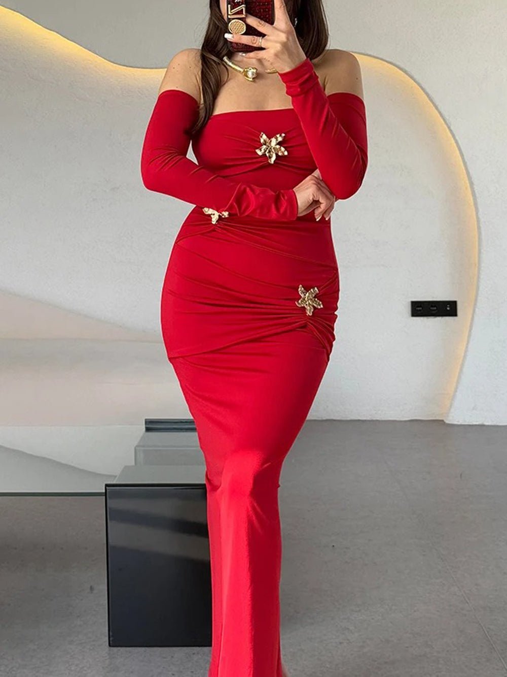 Penelope Backless Maxi Dress - Fashion Pov