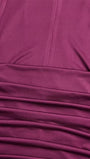 Petra Ruched Long Sleeve Mini Dress - Fashion Pov