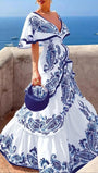 Poppy Sleeves Midi Dress - Fashion Pov