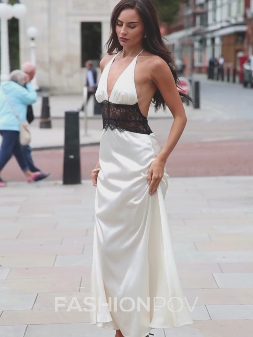 Ada Halter Backless Maxi Dress