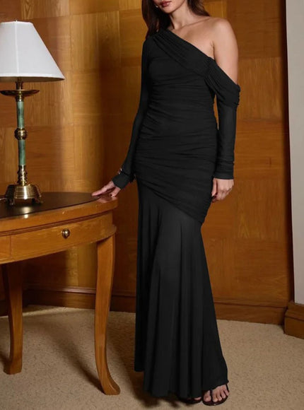 Quinn Long Sleeve Maxi Dress - Fashion Pov