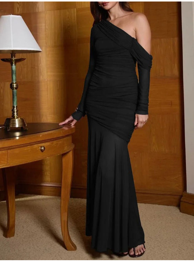 Quinn Long Sleeve Maxi Dress - Fashion Pov