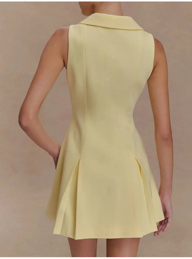 Rachel Sleeveless Mini Dress - Fashion Pov