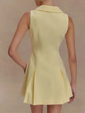 Rachel Sleeveless Mini Dress - Fashion Pov