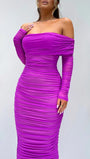 Reagan Off Shoulder Maxi Dress - Fashion Pov