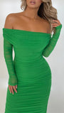 Reagan Off Shoulder Maxi Dress - Fashion Pov