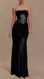 Rebecca Backless Off Shoulder Maxi Dress - Fashion Pov