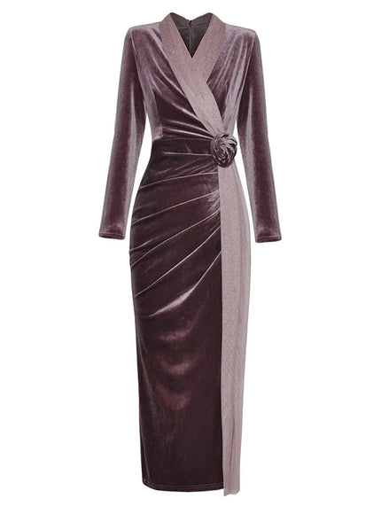 Rebecca Buttock Slim Maxi Dress - Fashion Pov