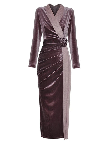 Rebecca Buttock Slim Maxi Dress - Fashion Pov