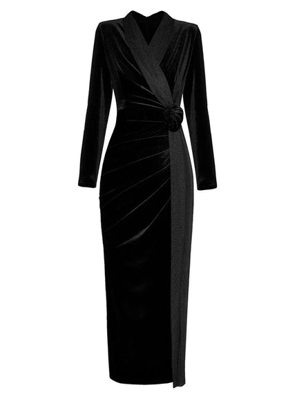 Rebecca Buttock Slim Maxi Dress - Fashion Pov