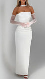 River Off Shoulder Backless Maxi Dress - Fashion Pov