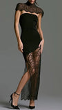 Romy Lace Yoke Mini Dress - Fashion Pov