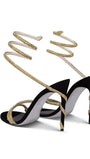 Rosalie Crystal Rhinestone Heel Shoe - Fashion Pov