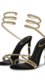Rosalie Crystal Rhinestone Heel Shoe - Fashion Pov