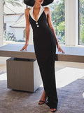 Rose Sleeveless Maxi Dress - Fashion Pov