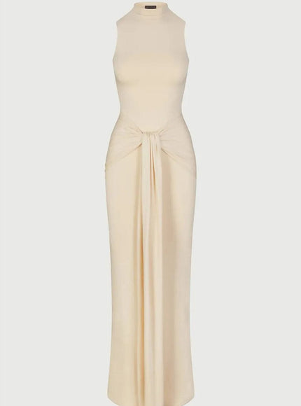 Ruched Bodycon Ruched Maxi Dress - Fashion Pov