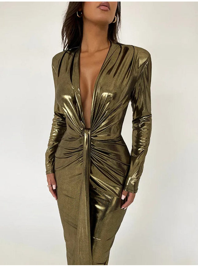 Rylee Bodycon Maxi Dress - Fashion Pov