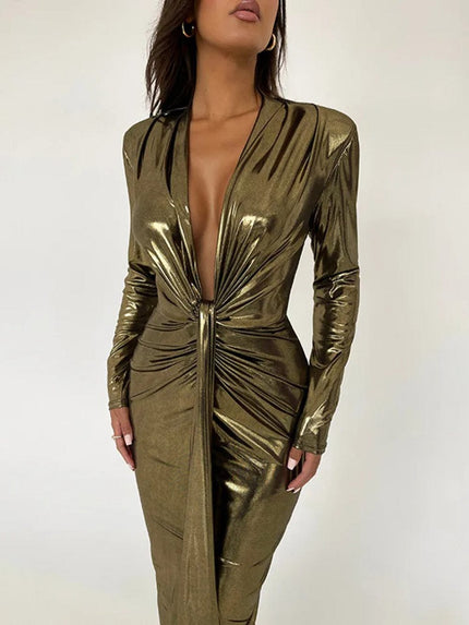 Rylee Bodycon Maxi Dress - Fashion Pov