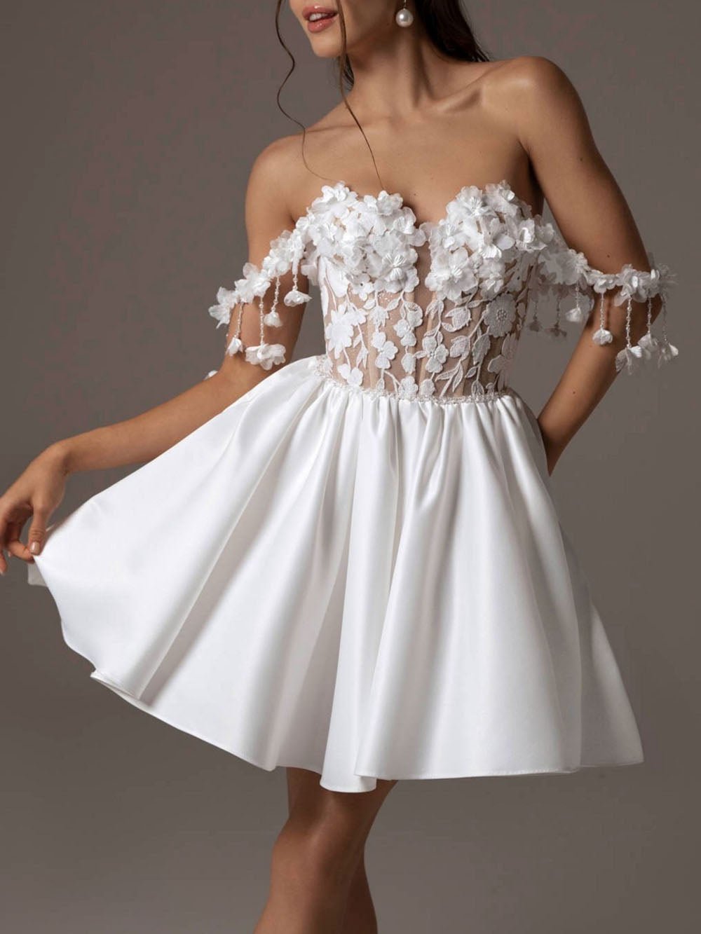 Sage Backless Mini Dress - Fashion Pov