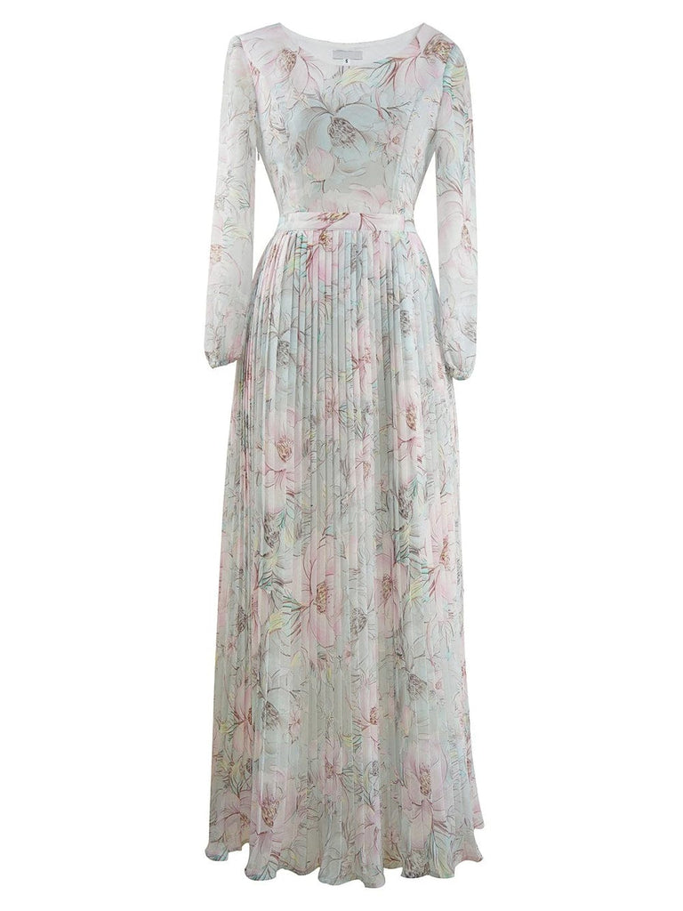 SAVANNAH RUFFLE HALTER MAXI DRESS