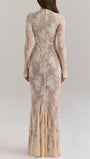Scarlett Long Sleeve Maxi Dress - Fashion Pov