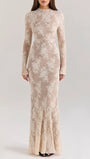 Scarlett Long Sleeve Maxi Dress - Fashion Pov