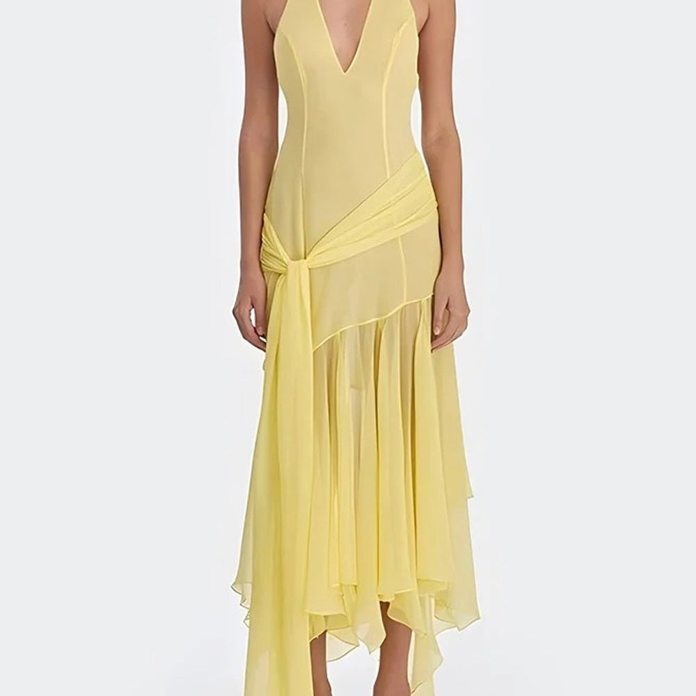 Selena Sleeveless Maxi Dress - Fashion Pov