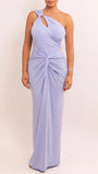Serena One - Shoulder Draped Maxi Dress - Fashion Pov