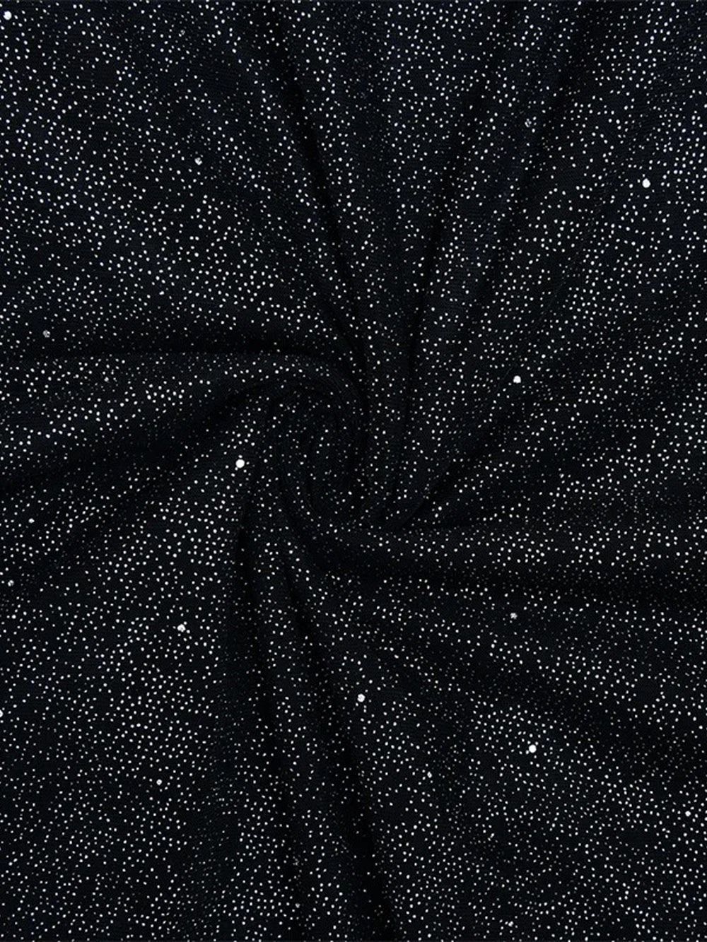 Serena Sparkle Draped Evening Gown - Fashion Pov