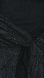 Serena Sparkle Draped Evening Gown - Fashion Pov
