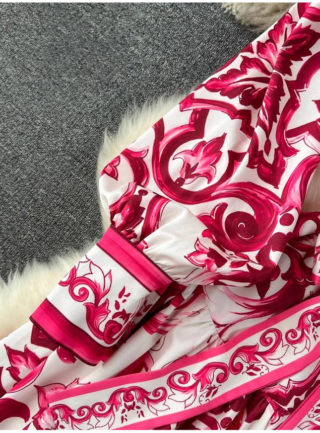Serenity Single Breasted Belt Maxi Dress - Fashion Pov