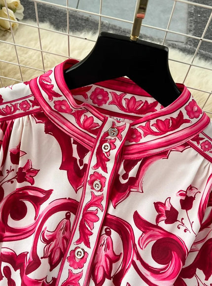 Serenity Single Breasted Belt Maxi Dress - Fashion Pov