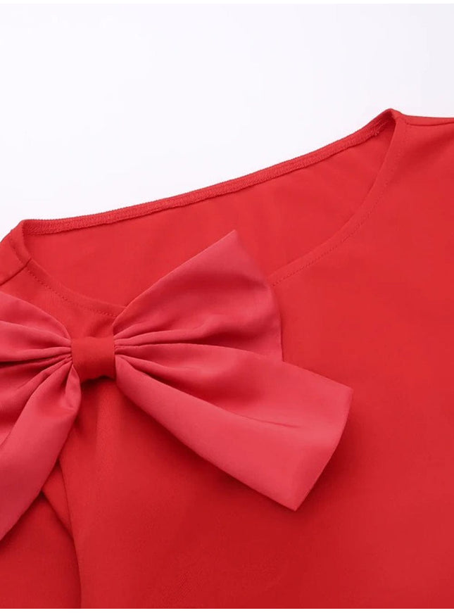 Sienna Bow Backless Maxi Dress - Fashion Pov