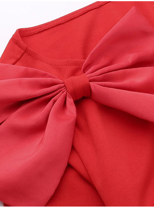 Sienna Bow Backless Maxi Dress - Fashion Pov