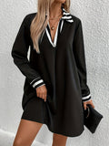 Sienna Casual Long Sleeve Mini Dress