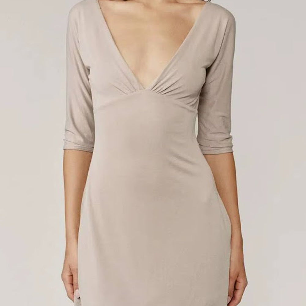 Sienna Wrap V - Neck Mini Dress - Fashion Pov