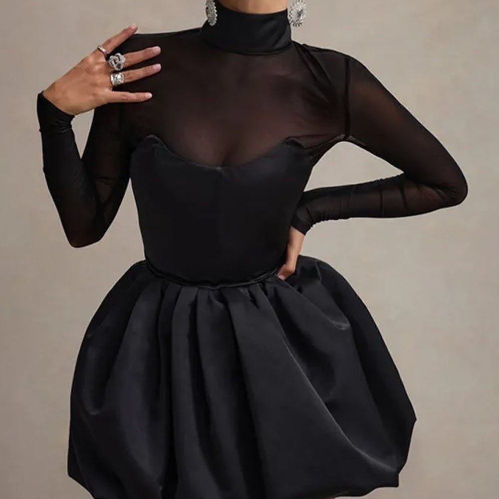 Sloane Long Sleeve Mini Dress - Fashion Pov