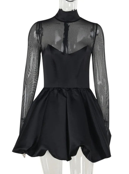 Sloane Long Sleeve Mini Dress - Fashion Pov