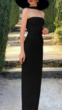 Sofia Strapless Sleek Maxi Dress - Fashion Pov
