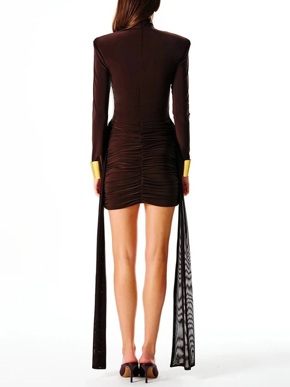 Sophia Long Sleeve Mini Dress - Fashion Pov