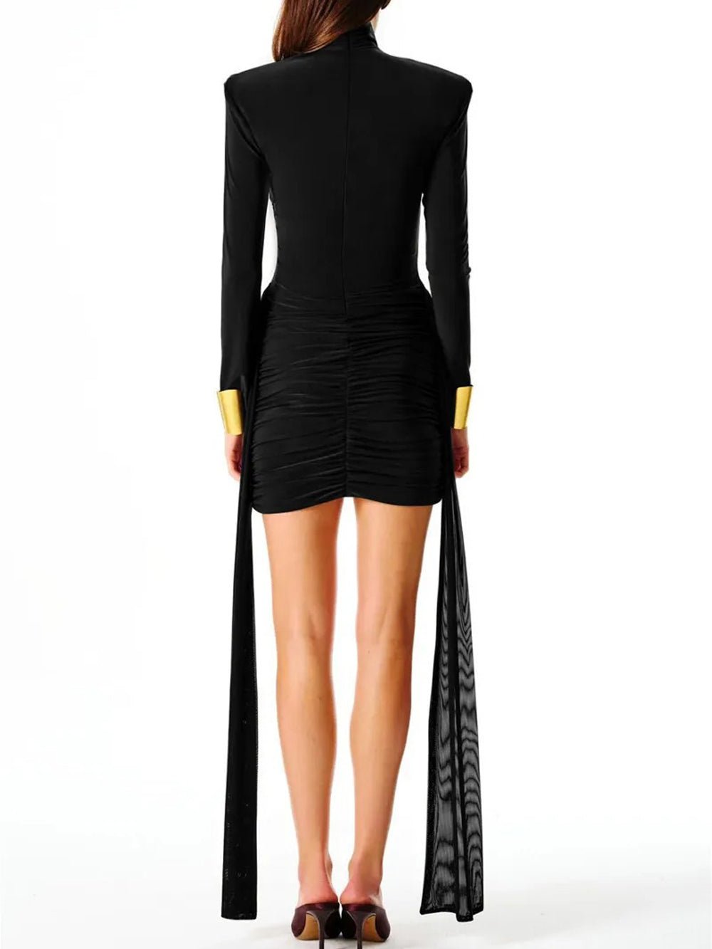 Sophia Long Sleeve Mini Dress - Fashion Pov