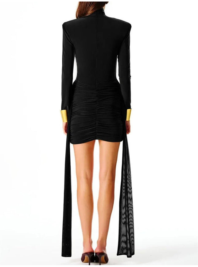 Sophia Long Sleeve Mini Dress - Fashion Pov