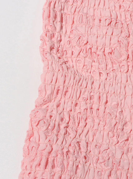 Sophia Sleeveless Spliced Ruffles Mini Dress - Fashion Pov