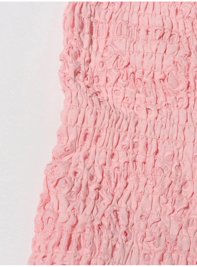 Sophia Sleeveless Spliced Ruffles Mini Dress - Fashion Pov