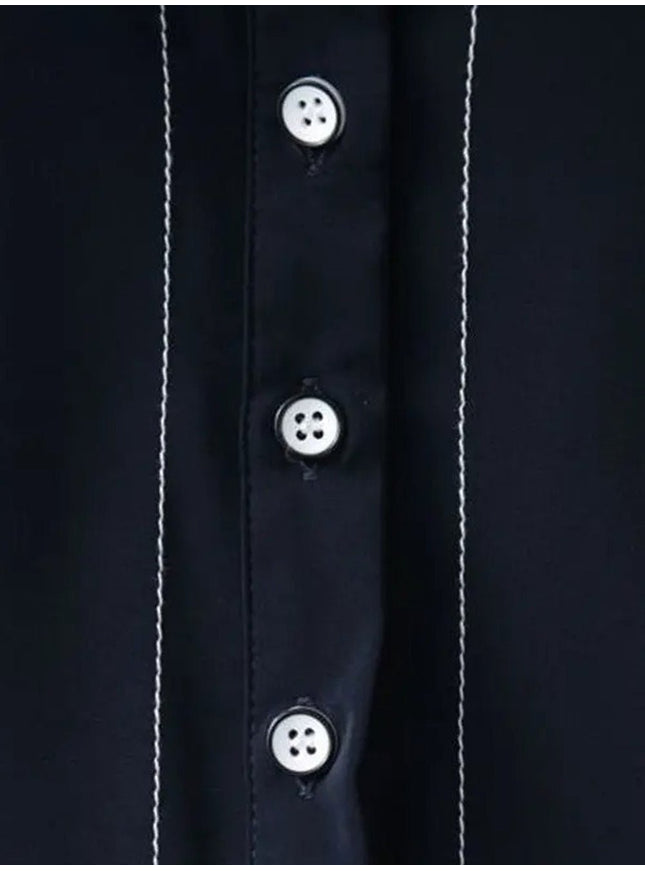 Stephanie Bodysuit Chiffon Shirt - Fashion Pov