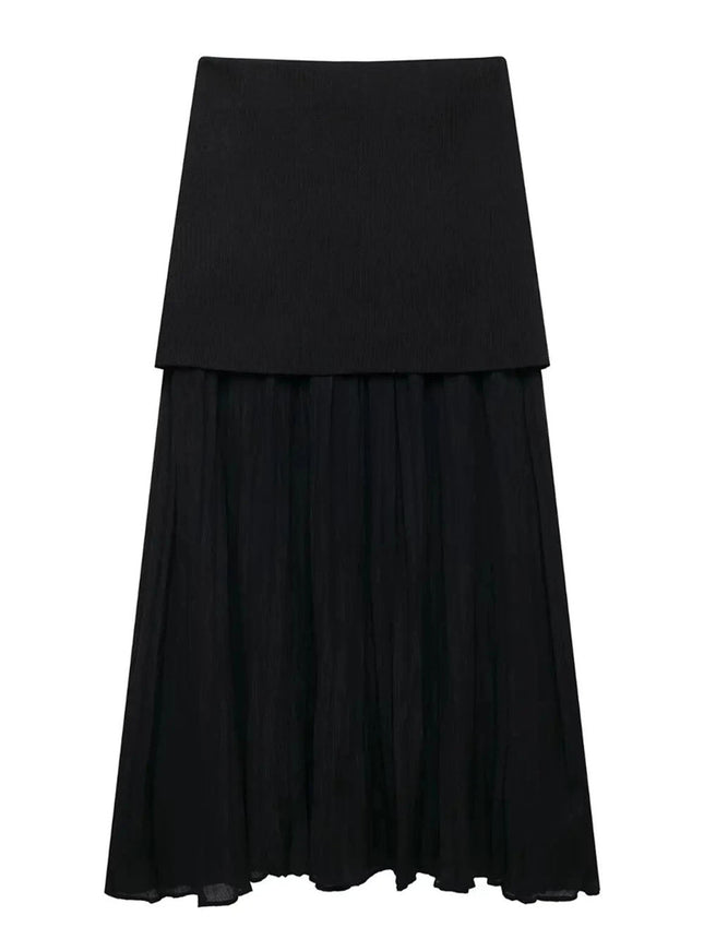 Summer Sleeveless Top & Skirt Set - Fashion Pov