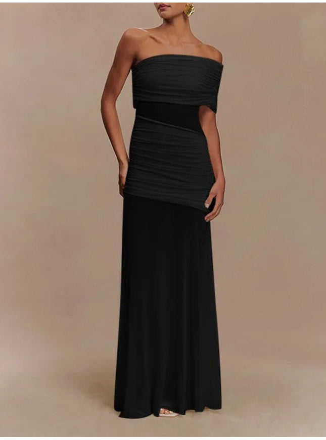 Sutton Slim Maxi Dress - Fashion Pov