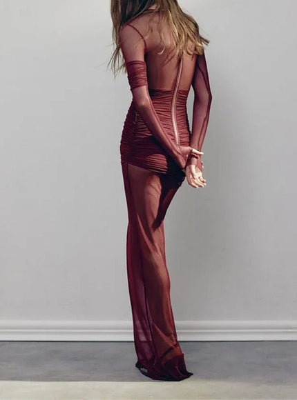 Sylvie Long Sleeve Maxi Dress - Fashion Pov